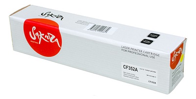 Картридж Sakura SACF352A для HP MFP M176/M177, желтый, 1000 к.