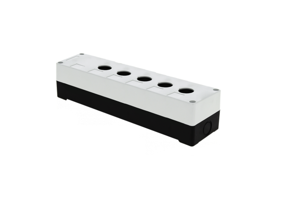 Корпус EKF cpb-105-w КП 105, 5 кнопок, белый