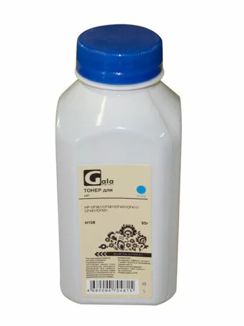HP совместимые картриджи GalaPrint  Xcom-Shop Тонер GalaPrint GP_TNR_U_H108_C_95_P GP-CF361/CF381/CF401/CF411/CF451/CF531/CF541/CE401/CE411 для принтеров HP CLJ M154/M180/M252/M280/M351/M451/M475/