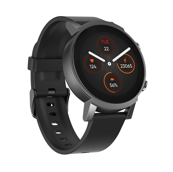 Часы ARK mobvoi Ticwatch E3 P1034000400A 0.727мм, 1.3, TFT, корпус черный, рем.черный, размер брасл.:22мм