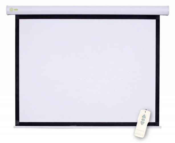 Экран Cactus CS-PSM-180X180 Motoscreen 1:1 настенно-потолочный рулонный моторизованный