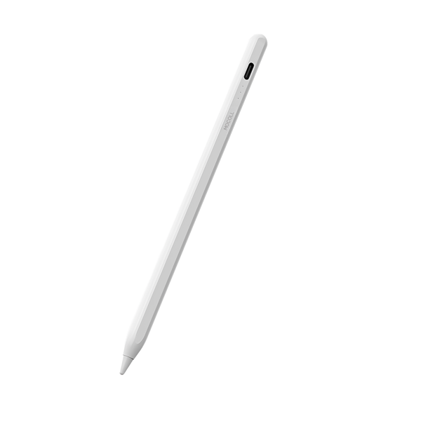 Стилус MOCOLL PNI1 для планшетных компьютеров Apple iPad, алюминиевый сплав + POM наконечник, белый