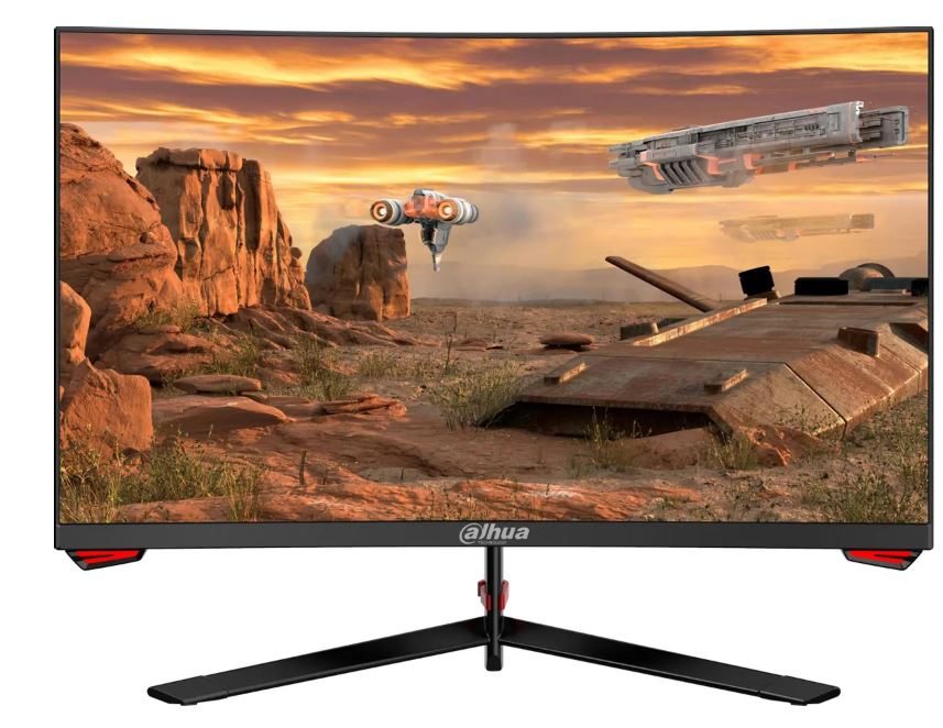 Монитор 27 Dahua DHI-LM27-E230C черный VA LED 5ms 16:9 HDMI матовая 3000:1 250cd 178гр/178гр 1920x1080 165Hz DP FHD