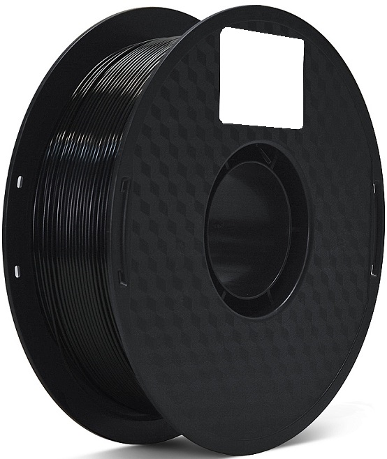 Пластик Crown Micro CM-FILPLA002B PLA 1.75 1кг чёрный