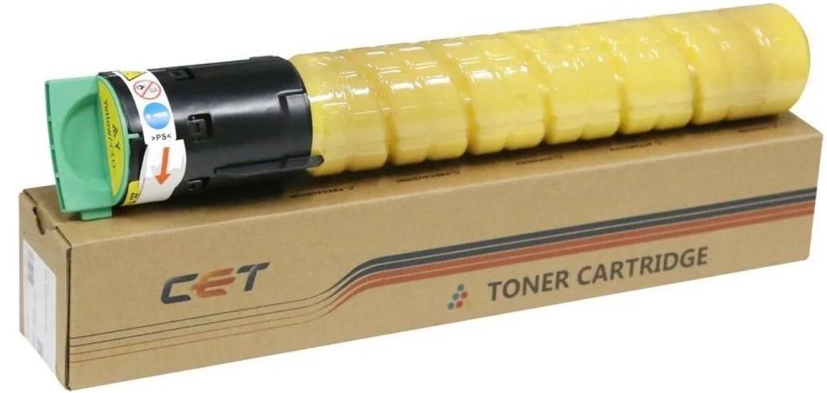 Картридж CET Тонер-картридж (Type 516) 841507 для RICOH Aficio MPC2551/MPC2051/MPC2550/MPC2050/MPC2030 (CET) Yellow, 215г, 9500 стр., CET6463