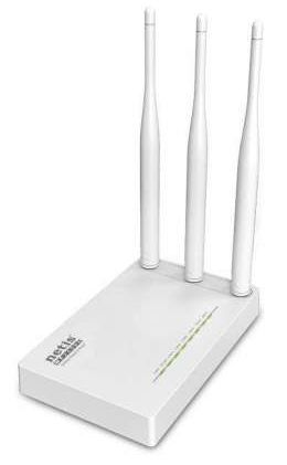 Роутер netis WF2409E Wi Fi  300 Мбит/с, 2.4 ГГц, 802.11n, 1FE WAN + 4FE LAN, 3*5 дБи, PPTP/L2TP/PPPoE Россия, IGMP Snooping/Proxy, мост, 802.1Q TAG VL