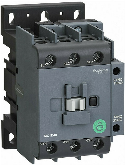 Контактор Systeme Electric MC1E50M7 MC1E 3P 50A НО+НЗ 220V/230V 50/60ГЦ (LC1E50M5)