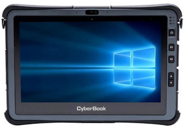 Планшет защищенный CyberBook T101U US11X210YB1WXWP 11.6, 1920 x1080, 8GB, 128GB, Wi-Fi, BT, веб-камера 2 МП, задняя камера 8 МП, USB 3.1x2, Audio, сл
