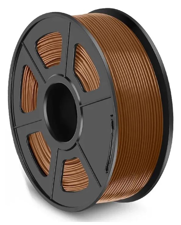 Пластик NVP NV-3D-PETG-COFFEE PETG Coffee для 3D печати, диаметр 1.75мм, длина 330м, 1 кг