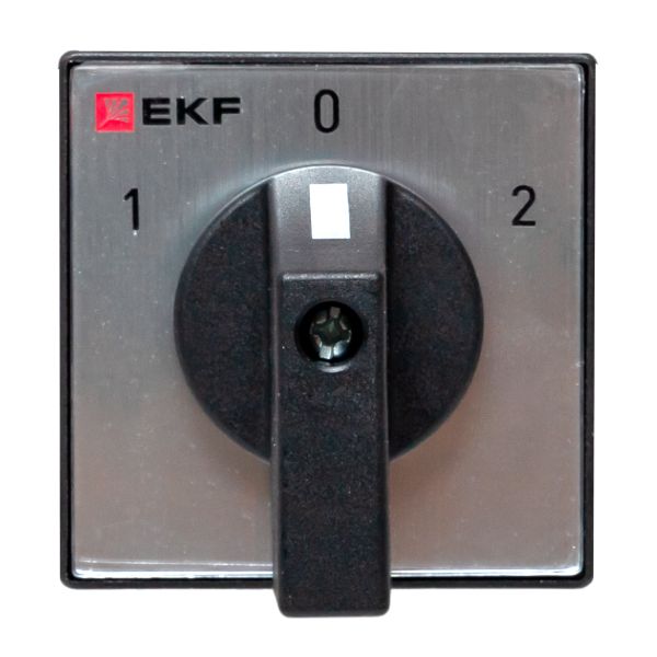 Переключатель кулачковый EKF pk-1-23-25-65 ПК-1-23 25А 3P «1-0-2» IP65