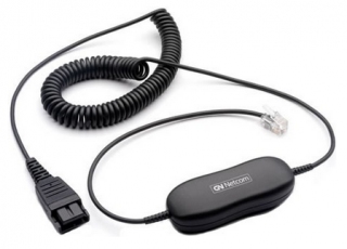 Кабель специальный Jabra GN1216 88001-04 Smart Cord, QD на RJ10, витой, от 80см до 1 метра, с 8-позиционным сонфигуратором для Avaya One-X (96XX серия