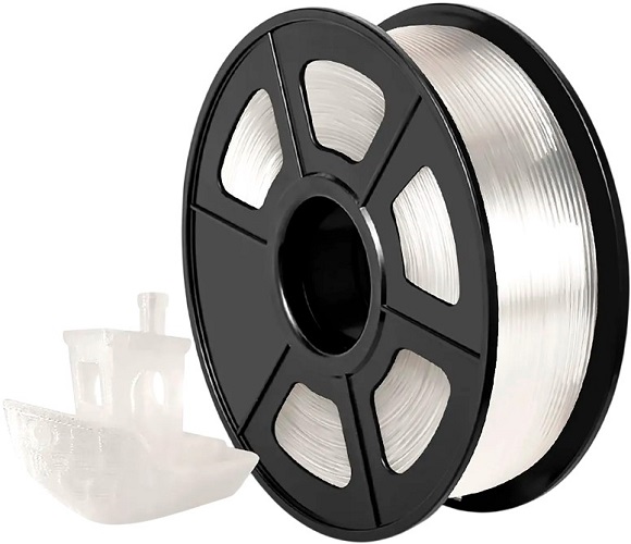 Пластик NVP NV-3D-ABS-TRANSPARENT ABS Transparent для 3D печати, диаметр 1.75мм, длина 330м, 1 кг