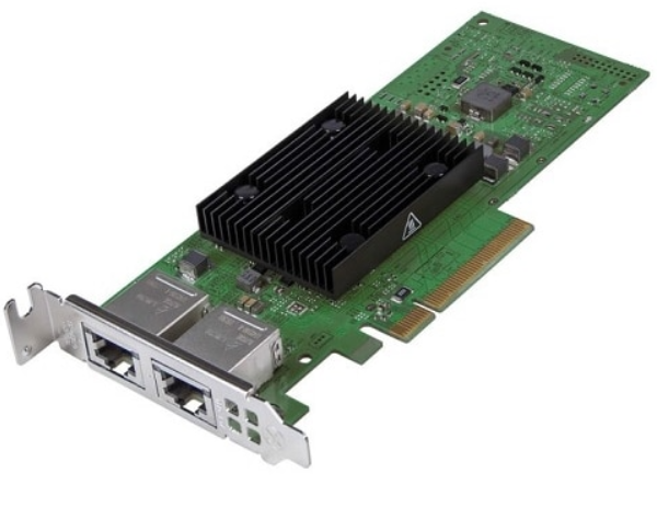 Сетевой адаптер Dell 540-BBVJ Broadcom 57416 Dual Port 10GbE BASE-T Adapter, Low Profile