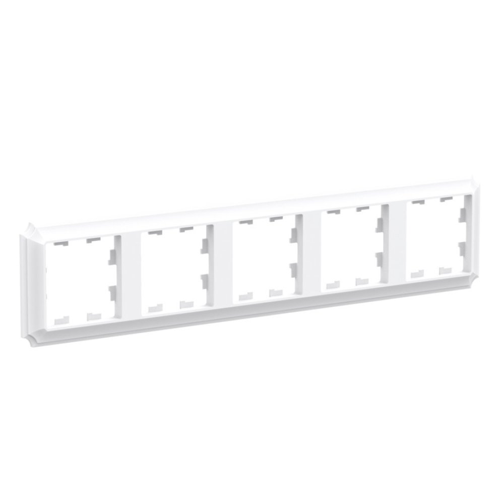 Рамка пятерная Systeme Electric ATN101305 AtlasDesign ANTIQUE универсальная, Лотос