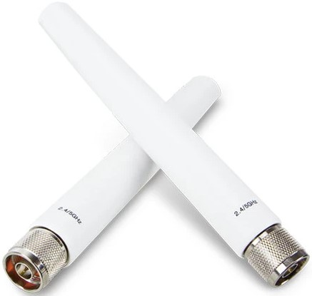 Антенна Planet ANT-OM5D-KIT 2.4GHz 4.5dBi/5GHz 7dBi Dual Band Omni Directional Kit 2 pcs/Outdoor/ABS/N-Type male 11a/b/g/n/ac
