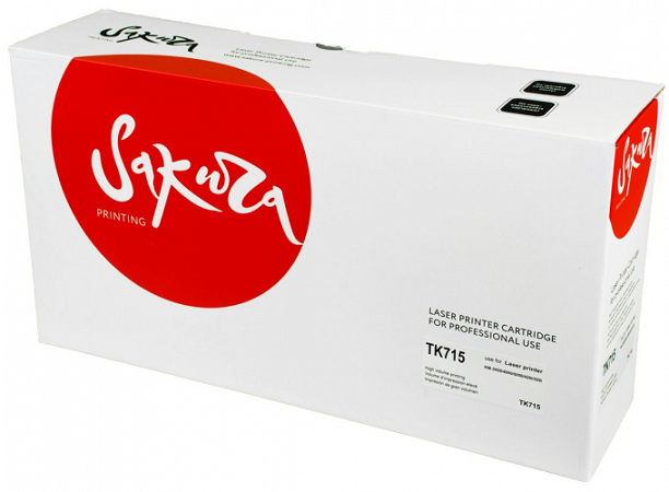 Картридж Sakura SATK715 для Kyocera KM-3050, KM-4050, KM-5050, черный, 34 000 к.