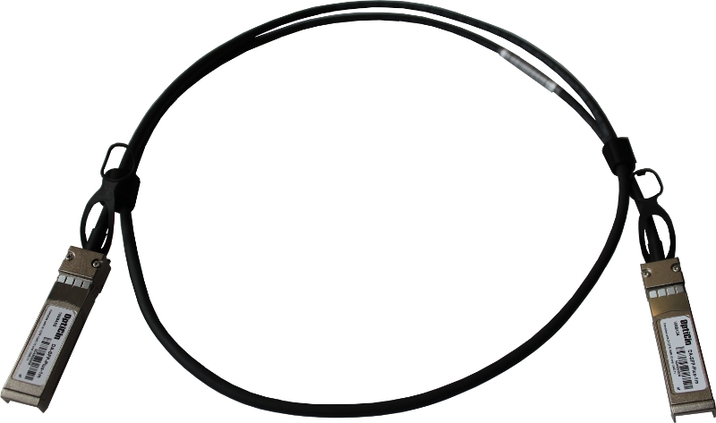 Соединитель Opticin DA-SFP-Plus-1m SFP+, от 1Gb/s до 10.5Gb/s bit rate, 30 AWG, < 0.5W, 1м