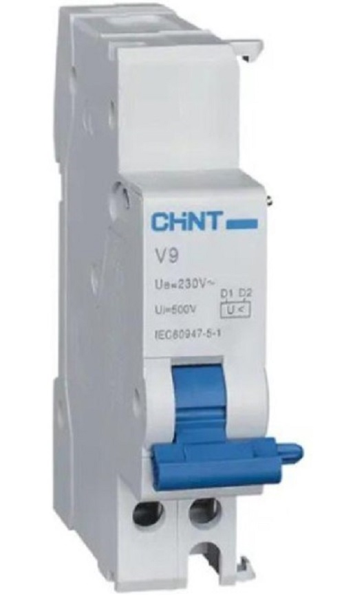 Расцепитель минимального напряжения CHINT 184974 V9 для NB1 AC 230В электрон.