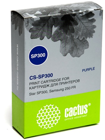 Samsung совместимые картриджи Cactus  Xcom-Shop Картридж Cactus CS-SP300 фиолетовый для Samsung Star SP300/250 FR
