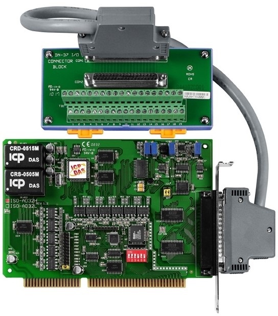 Плата ICP DAS ISO-AD32H/S ISO-AD32H with DN-37