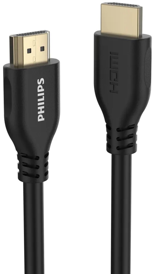 Кабель интерфейсный Philips SWV2110/56 HDMI 1.4 Gold plated, PVC HDMI:4Kx2K@30Hz 32AWG OD6.0mm 1.5M, Black