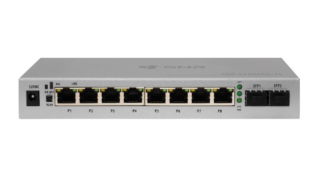 Коммутатор неуправляемый SNR SNR-S1908GP-2S POE