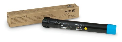 Тонер Xerox 106R01570 для Phaser 7800 , голубой 17 200 стр