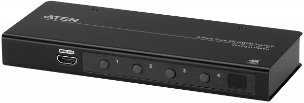 Видео сплитеры, переключатели ,усилители. Коммутатор Aten VS481C-AT-G True 4K HDMI 4-портовый