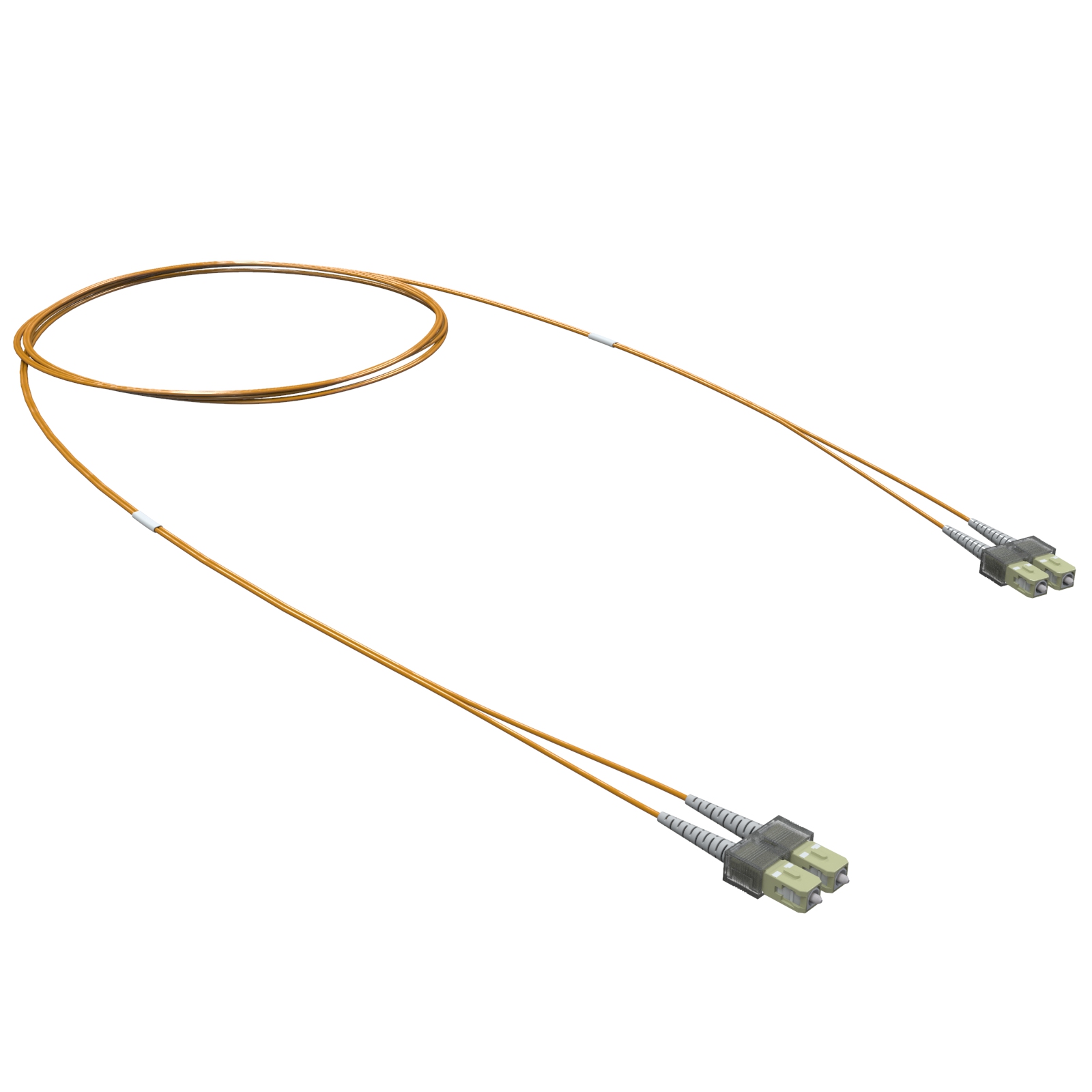 Патч-корд волоконно-оптический DKC RNPC50DCC3 Duplex SC/UPC-SC/UPC, 50/125 (OM2), 3 м, RAM telecom