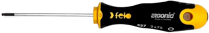 Отвертка Felo 42720240 шестигранным лезвием с шаровым окончанием HEX 2х75
