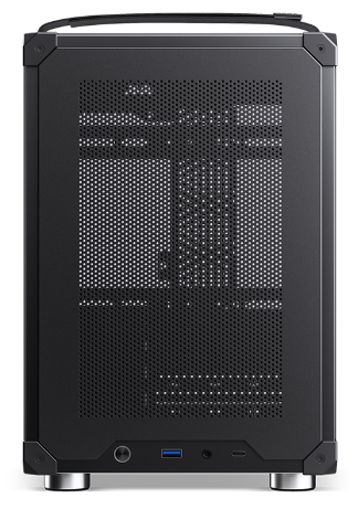Корпус mATX JONSBO C6 Handle черный, без БП, USB Type-C, USB 3.0, audio