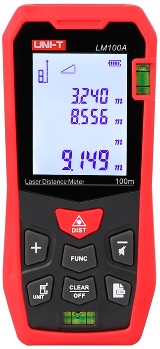 Дальномер UNI-T LM100A 13-1162 лазерный