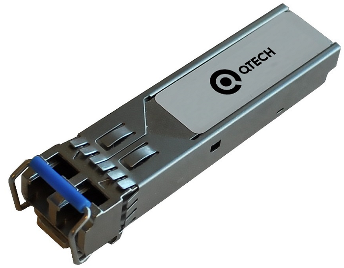 Трансивер QTECH QSC-SFP0.5GE-850-MM-DDM 550м, 1,25Гбит/c, Tx=850nm, LC, VCSEL, MM, DDM