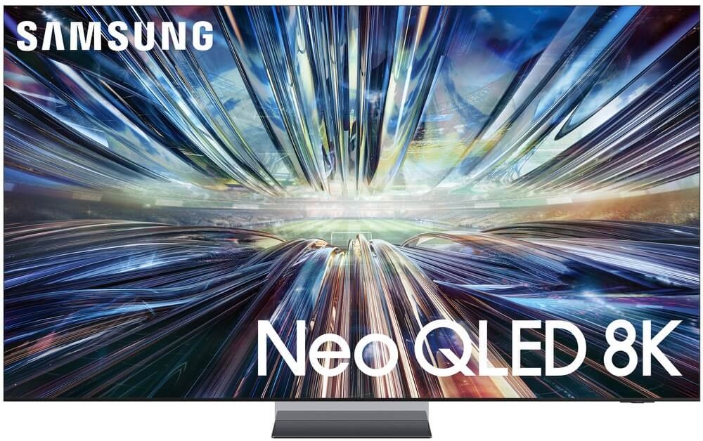 Телевизор Samsung QE85QN900DUXRU QLED 85 Series 9 нержавеющая сталь 8K Ultra HD 120Hz DVB-T2 DVB-C DVB-S2 USB WiFi Smart TV (RUS)