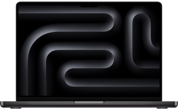 Ноутбук Apple Macbook Pro 14 (2024) M4 Pro chip with 12‑core CPU and 16‑core GPU, 24GB, 512GB SSD, Space Black, клав.русская (грав.)