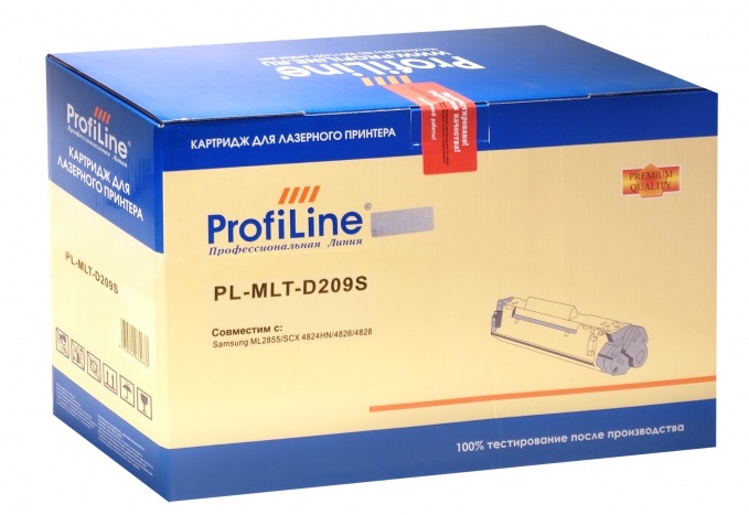 Картридж ProfiLine PL-MLT-D209S для принтеров Samsung ML-2853ND/2855ND/SCX-4824HN/4824FNK/4824FHNK/4825FN/4826FN/4828FN/4828FNK/4828HN 2000 копий Prof