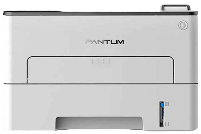 Принтер монохромный Pantum P3010DW А4, 30 стр/мин, 1200 X 1200 dpi, 128Мб RAM, дуплекс, лоток 250 л, USB/WiFi, серый, стартовый комплект
