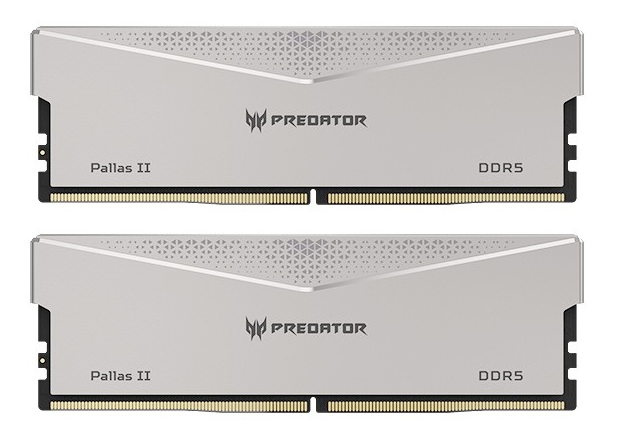 Модуль памяти DDR5 64GB (2*32GB) Acer BL.9BWWR.352 Pallas II PC5-48000 6000MHz CL30 1.35V