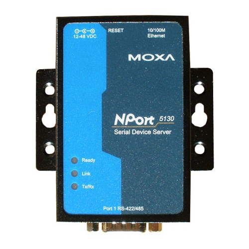   Xcom-Shop Преобразователь MOXA NPort 5130 1 port RS-422/485, Power Adapter, DB9, rev RU