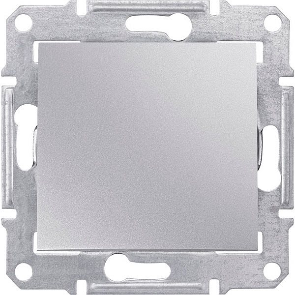Переключатель Schneider Electric SDN0400160 Sedna 1-клавишный 10А (сх.6)  (алюминий)