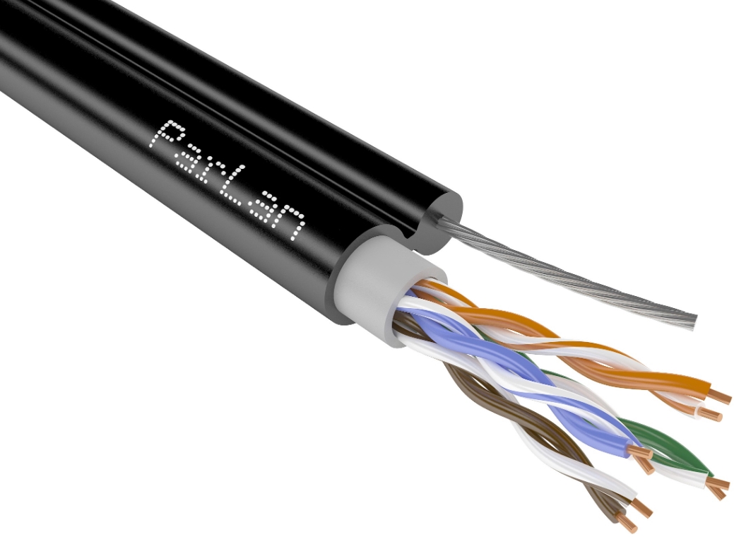 Кабель Паритет U/UTP Cat5e PVC/PEtr 4х2х0,52 200м