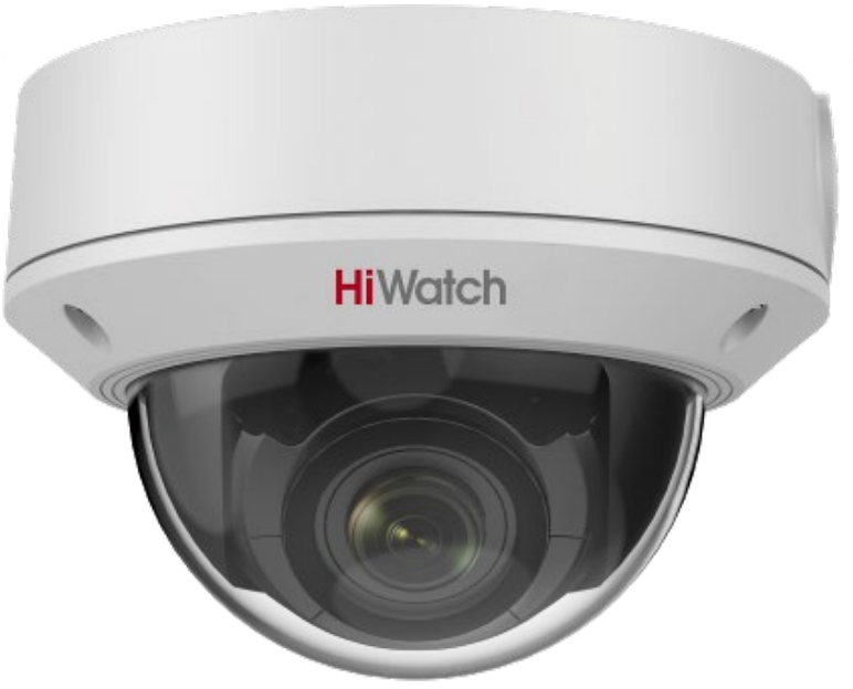 Видеокамеры купольные Видеокамера IP HiWatch DS-I458Z(B)(2.8-12mm) 4Мп уличная купольная с EXIR-подсветкой до 50м