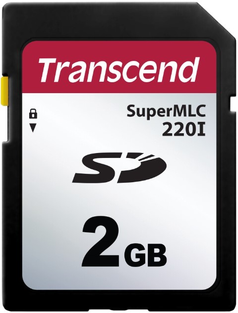 Карта памяти SDHC 4GB Transcend TS2GSDC220I 220I, SLC mode MLC