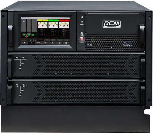 Источник бесперебойного питания Powercom VGD-II-20R33 (Empty modular cabibet), 20кВа/20кВт, 380/220В, электронный и механический байпас