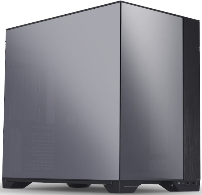 Корпуса Lian Li  Xcom-Shop Корпус eATX Lian Li O11 Vision G99.O11VC.R0 chrome, без БП, окно из закаленного стекла, 2*USB 3.2, USB 3.2 Type-C, audio