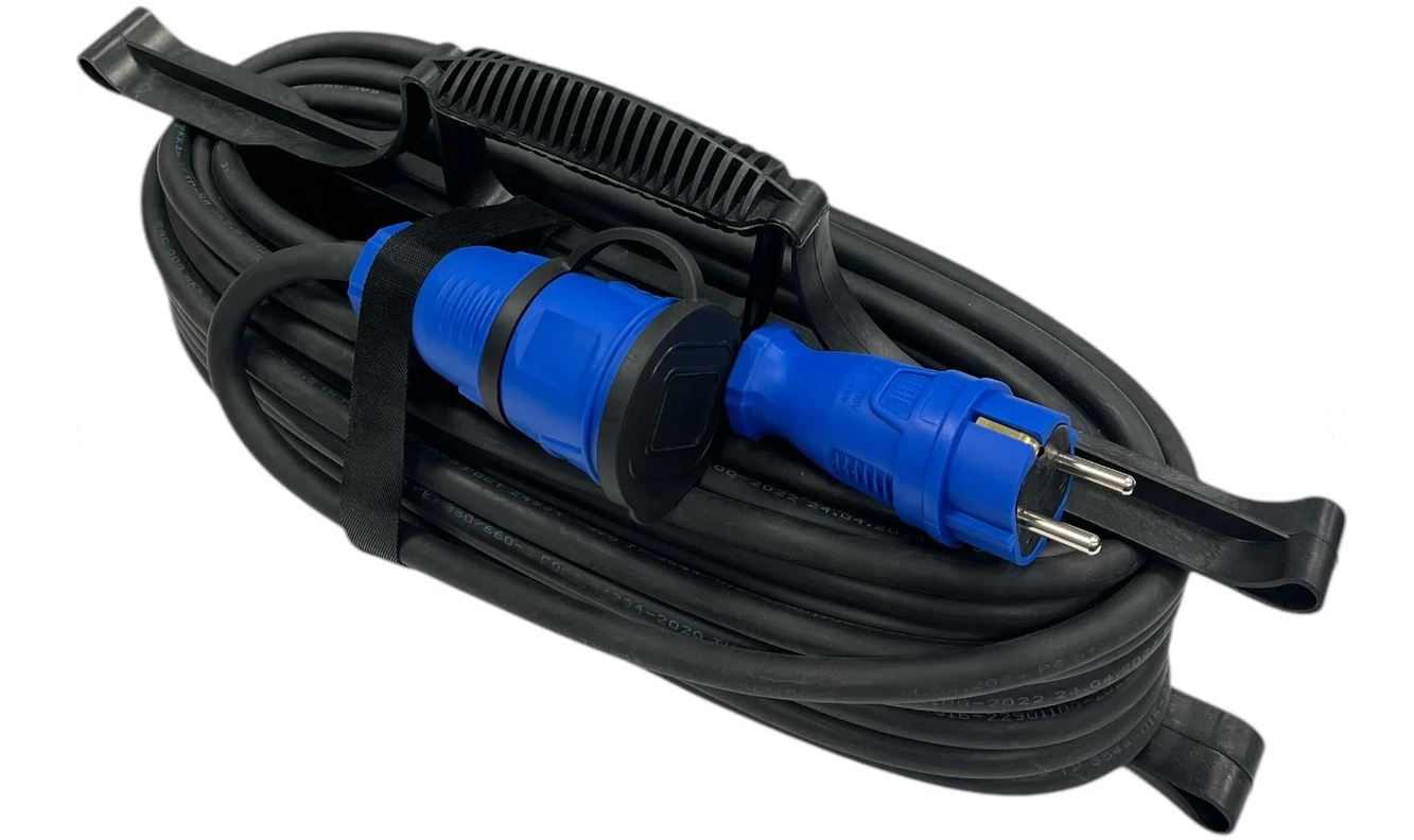 Удлинитель силовой iTOK i-CONNECT-COLOR-SUR-PVS-215-3-54-30-BLUE тип SUR серии iCONNECT COLOR на рамке без земли ПВС 2х1,5 мм 3 гнезда IP54 ГОСТ цвет