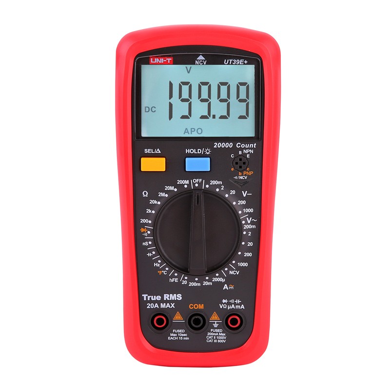 Мультиметр UNI-T UT39E+ 13-0068 универсальный
