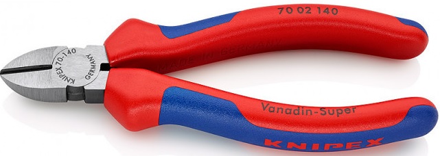   Xcom-Shop Бокорезы Knipex KN-7002140 L-140мм твердость кромок 62 HRC черн.