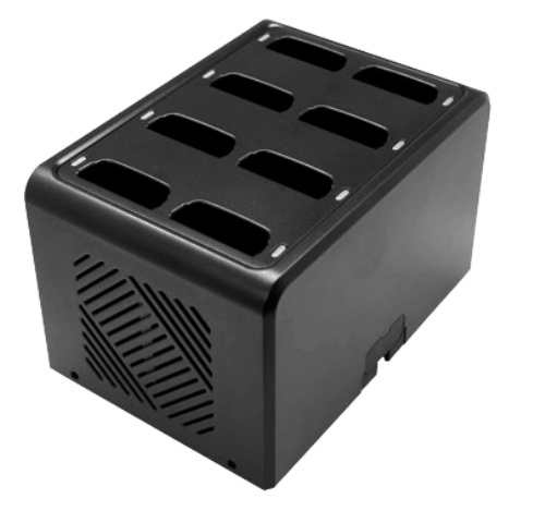   Xcom-Shop Зарядное устройство PointMobile PM05-8SBC0-2 для PM5 -8 Slot Battery Charger (include AC/DC power adaptor & Power cord)