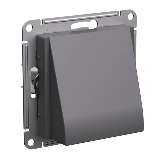 Вывод кабеля Systeme Electric ATN001499 AtlasDesign механизм, Базальт